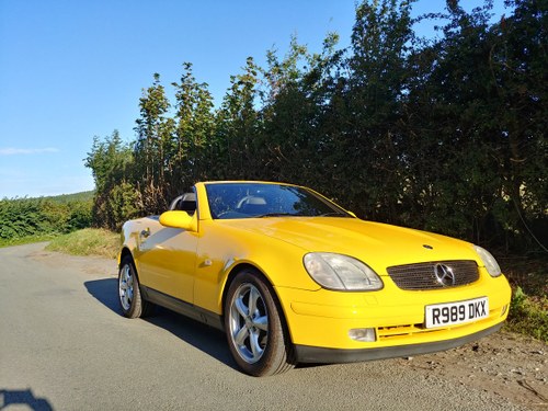 1998 Mercedes SLK200 39,000 miles FSH & HPi Clear In vendita