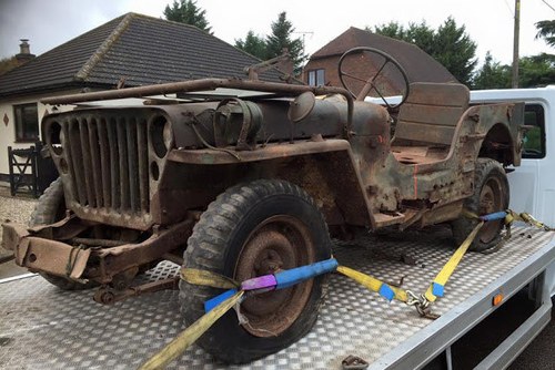 1961 willys or hotchkiss jeep spares