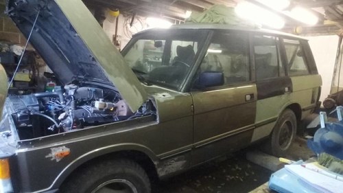 1986 Range Rover Classic for light restoration In vendita