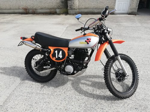 1979 Yamaha XT500 one off build to look like TT500 SOLD