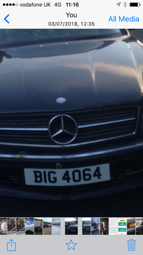 Number plate for sale In vendita