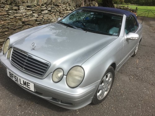 2001 Mercedes True four seater Family cabriolet For Sale