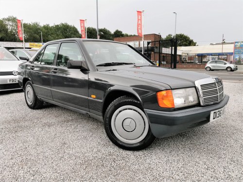 1987 Mercedes 190e - low mileage - 3 prv owners + hist In vendita