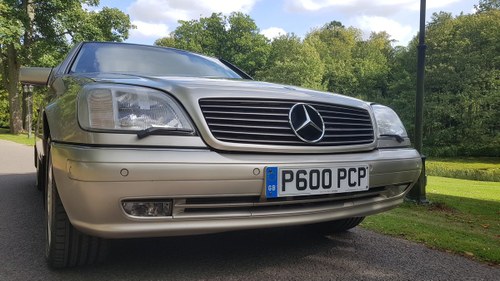 1996 Mercedes cl600 6.0 v12 140 series 18 servicestamps In vendita