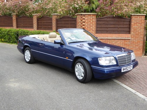 1995 Mercedes  E220 Cabriolet A124 Immaculate SOLD