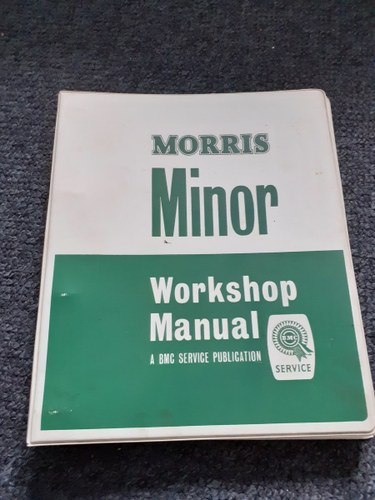 morris minor workshop manual SOLD