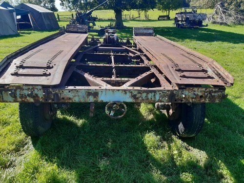 1940 Cranes 7 1/2 tonne recovery trailer For Sale