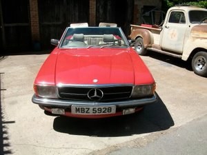 1979 Mercedes 350 SL Hard & Soft Tops, Sold as project SOLD