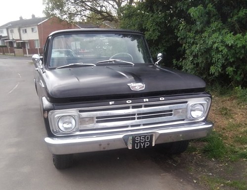 1962 Ford F100 Unibody For Sale