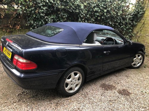 2001 Mercedes Benz CLK 320 full service history For Sale