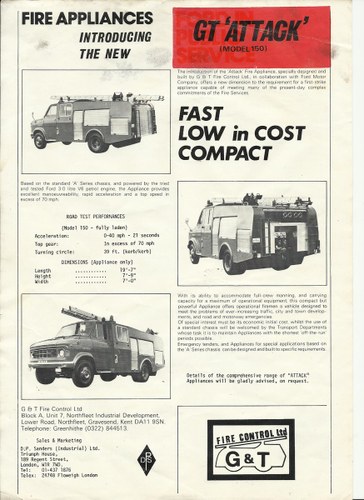 1976 Ford A series, fire truck,transporter, van, In vendita