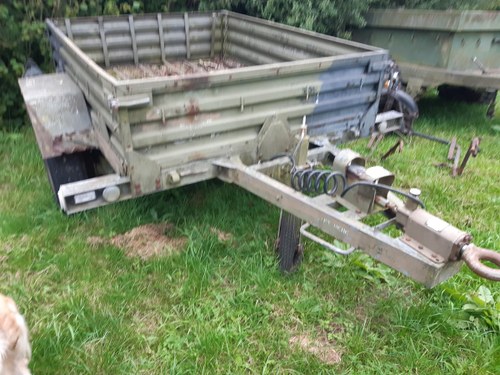 1980 Sankey british army 1 tonne trailer In vendita