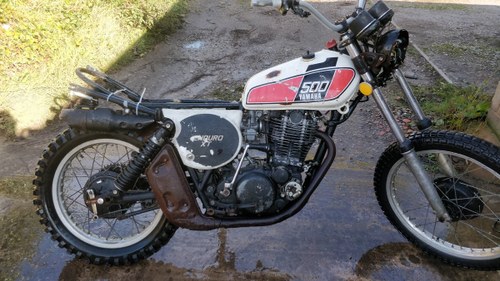 1976 XT500 Project. Good compression, needs work. For Sale
