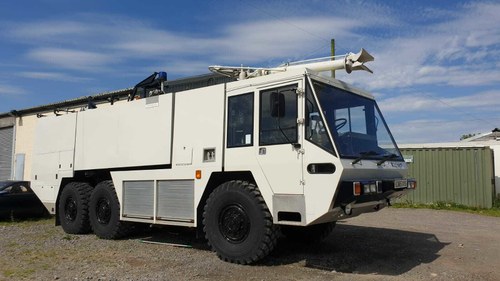 1987 Fire engine/tender 6x6 ultimate camper expedition For Sale