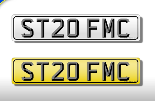 ST20 FMC Cherished Reg for new 2.0 ST-Line FORD!  In vendita
