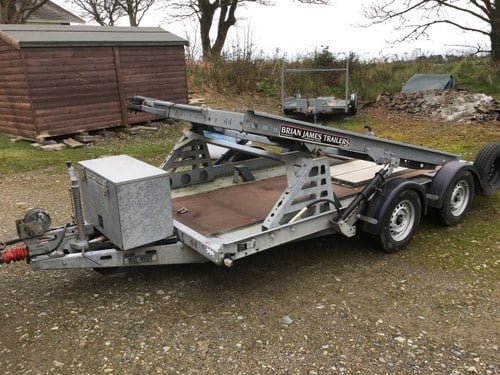 0000 Brian james twin deck car transporter trailer For Sale