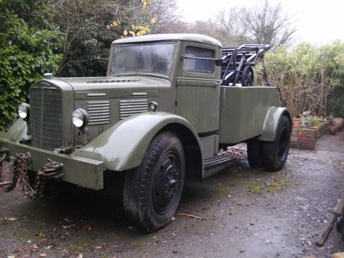 1942 Vintage Brockway 260A Recovery Truck EX MOD For Sale