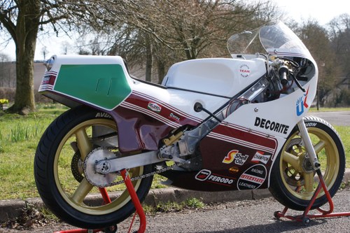 1986 Decorite Harris Rotax 256 race bike For Sale