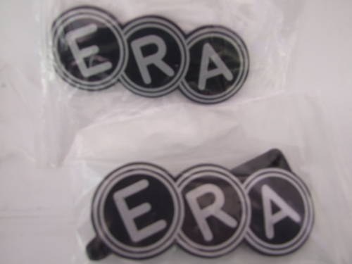 ENGLISH RACING AUTOMOBILES (E.R.A.) BADGES... VERKAUFT