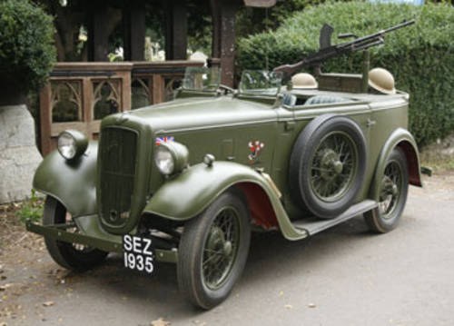 1935 Military Reconnaisance Tourer for Hire in Dorset   For Hire