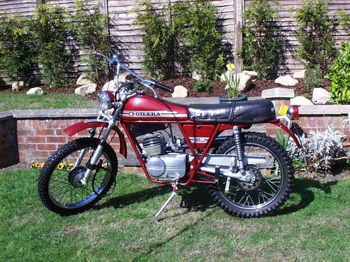 1977 1970's Gilera Trial 50cc VERKAUFT