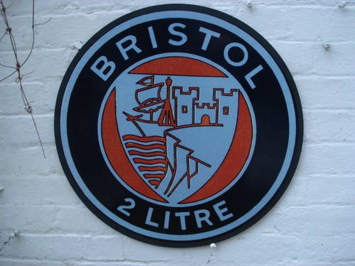 Bristol garage wall sign For Sale