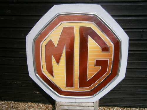 MG Sign  SOLD