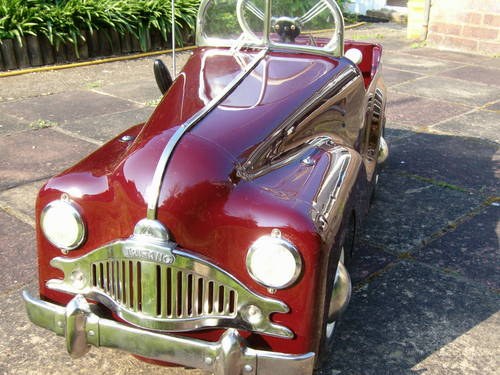 TRI-ANG CENTURION 1950's PEDAL CAR VERKAUFT