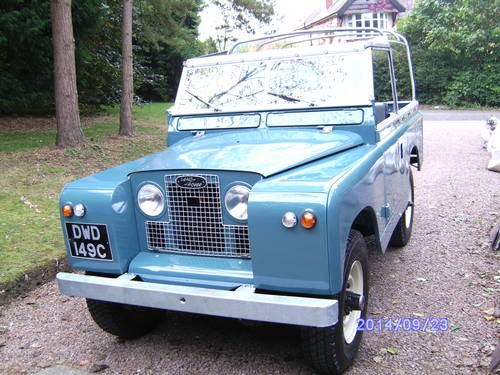1965 Land Rover Series 2a SWB Petrol,Restored. SOLD