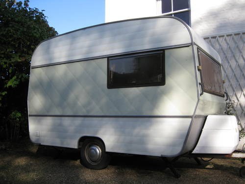 1983 Classic Fisher Slimtrekka Holivan Caravan 1 owner VERKAUFT