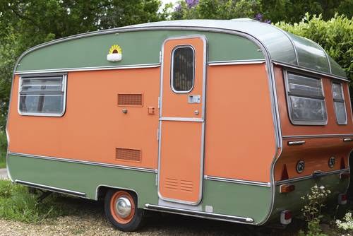 1979 Cotswold Windrush in Lime Green and Orange VENDUTO