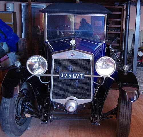 1924 Fiat 509 A Spider VENDUTO