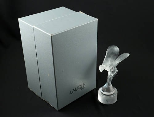 ROLLS-ROYCE glass mascot by FRENCH MAKER LALIQUE In vendita