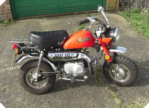 2001 Jincheng monkey bike VERKAUFT