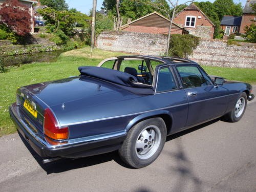 1987 Jaguar XJ-SC 3.6 Auto in Solent Blue SOLD
