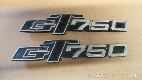 SUZUKI  GT 750 BADGES For Sale
