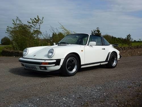1989 Porsche 911 Carrera Targa Sport SOLD