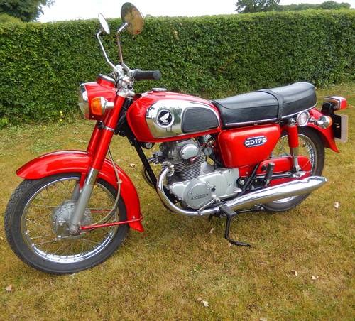 Immaculate Honda CD 175 1978 Only 13,400 Miles For Sale