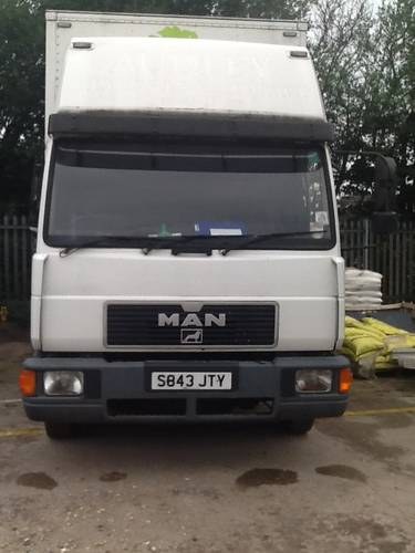 1998 MAN 7.5 tonne Race Transporter /Removal lorry In vendita