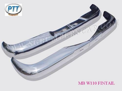 Mercedes benz w110 stainless steel bumper In vendita