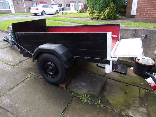Dual purpose Motorcycle and goods trailer For Sale