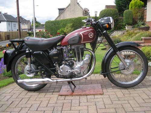 1955 matchless G3LS 1955 350cc SOLD