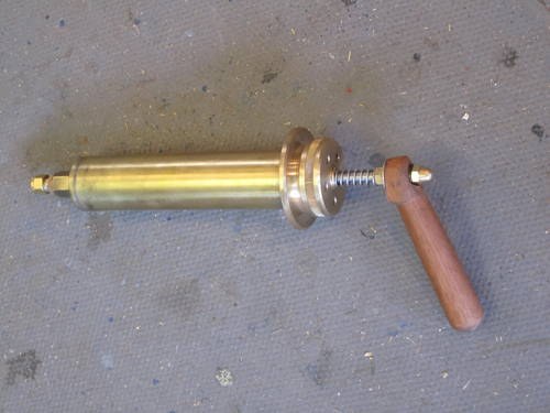 Brass air pump In vendita