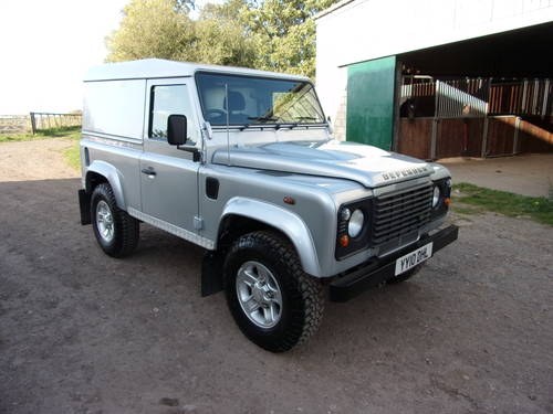 2010 LAND ROVER 90 TDCI HARD TOP 1 OWNER For Sale