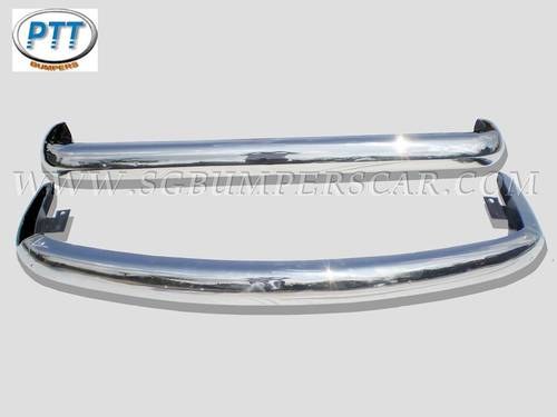 Bus T2 Early Bay stainless steel bumper In vendita