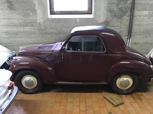1953 FIAT 500 C TOPOLINO CONVERTIBLE In vendita