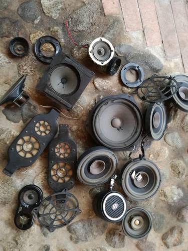 lot of car audio speaker 1980-1990 For Sale