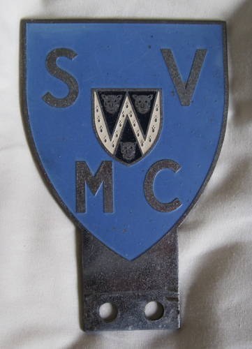 60/70's Severn Valley Motor Club Badge For Sale