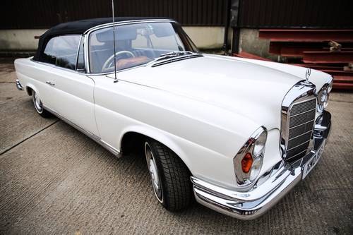 1963 MERCEDES BENZ 220SE CONVERTIBLE EX ARTHURS HAYES For Sale