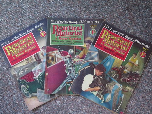 1950's Practical Motoring & Motorcycle Magazines In vendita